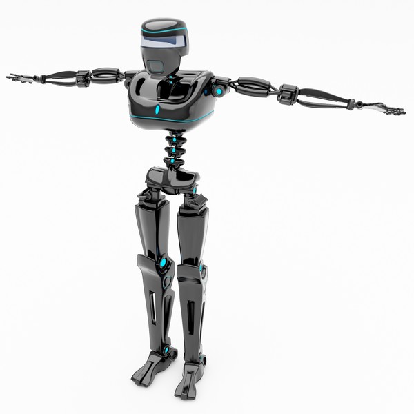 robot android max - Low Poly Robot by Stubborn3D